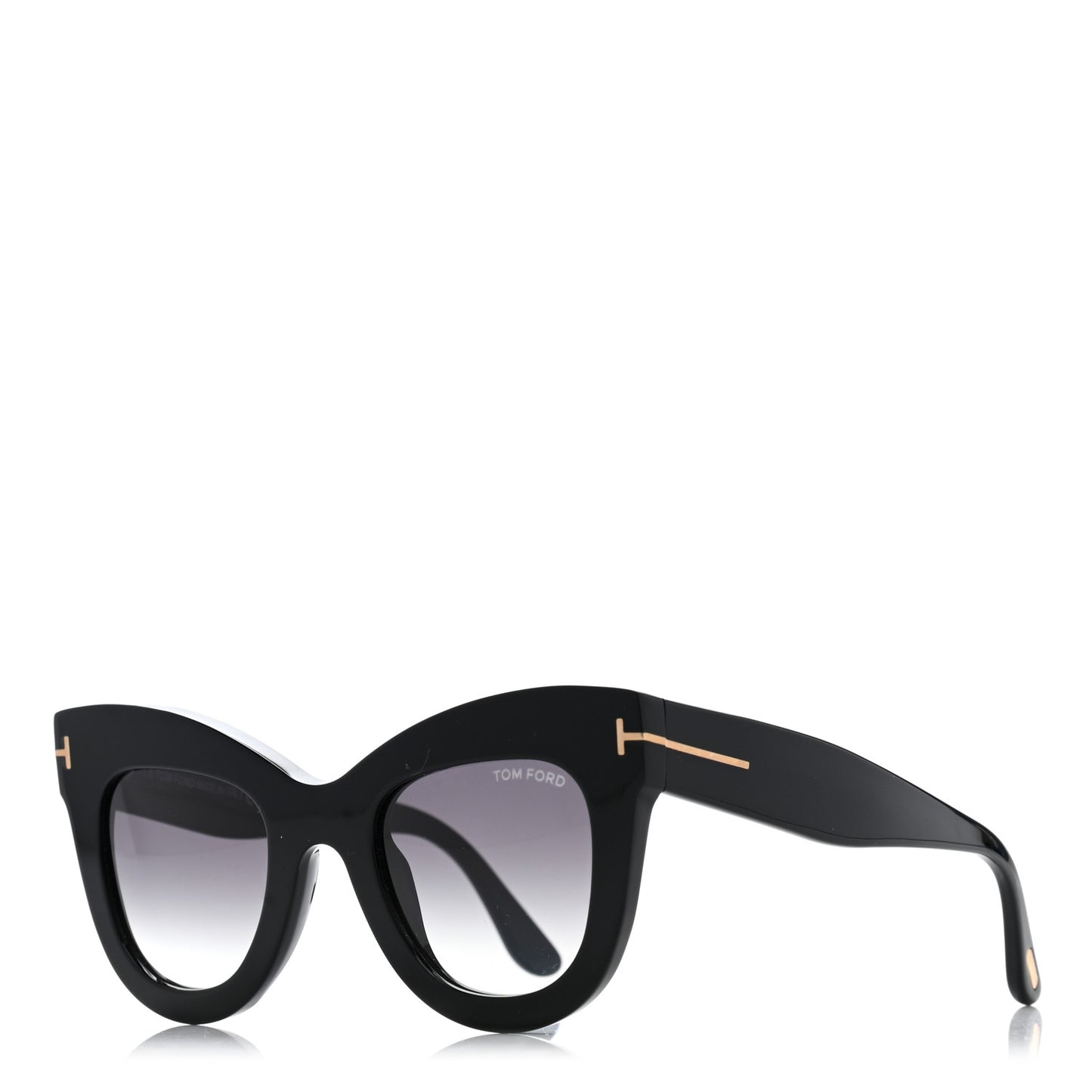 Karina Cat Eye Sunglasses TF612 Black