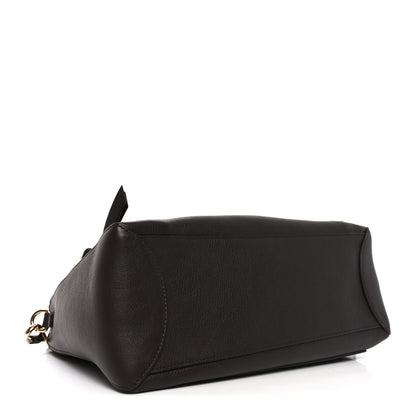 Chloe Calfskin Small Faye Day Shoulder Bag Dark Brown 4 of 10