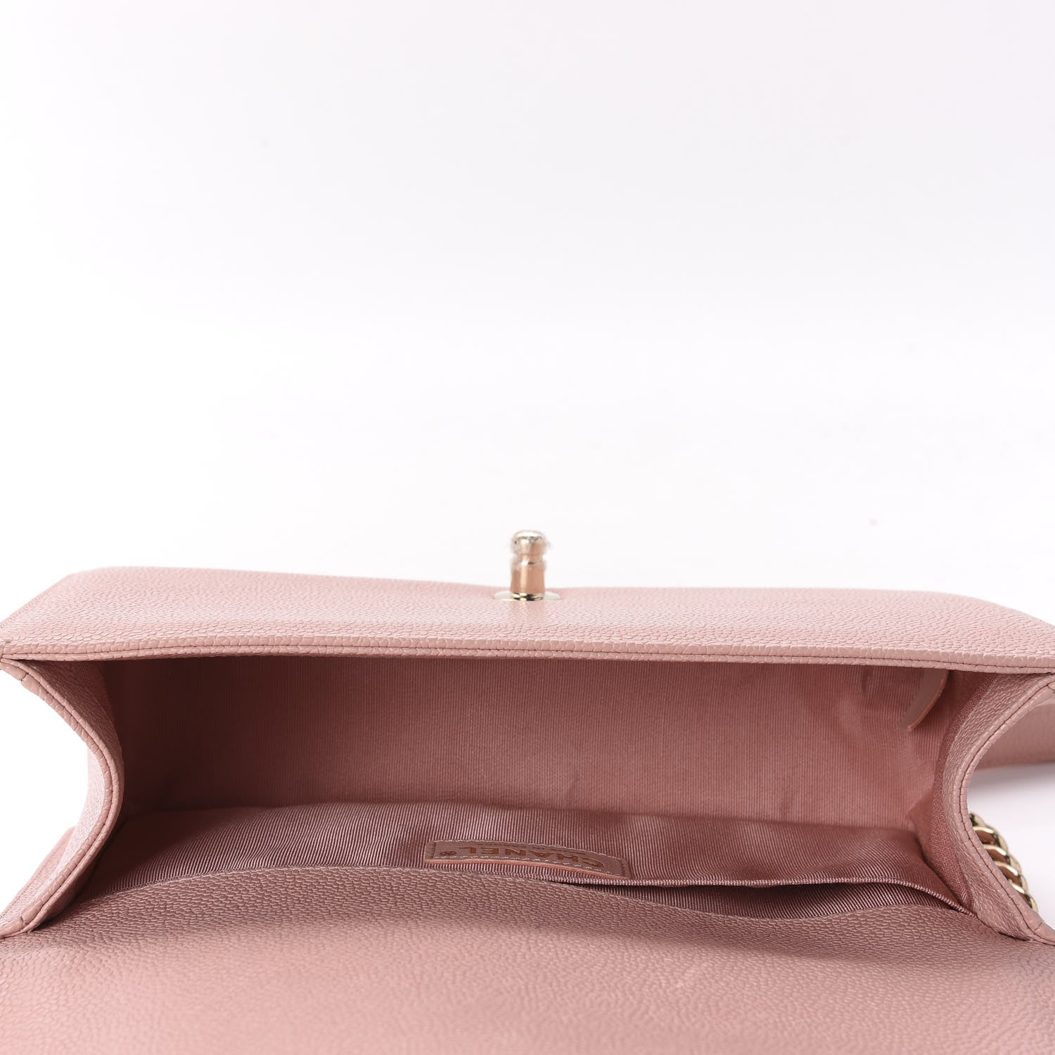 Chanel Caviar Quilted Medium Boy Flap Light Pink 5 of 12