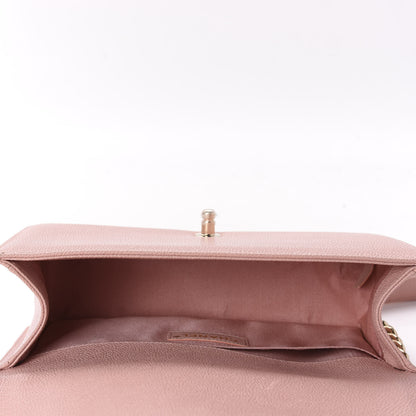 Chanel Caviar Quilted Medium Boy Flap Light Pink 5 of 12