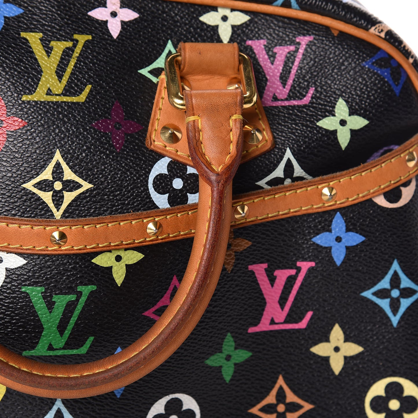 Monogram Multicolor Trouville Black