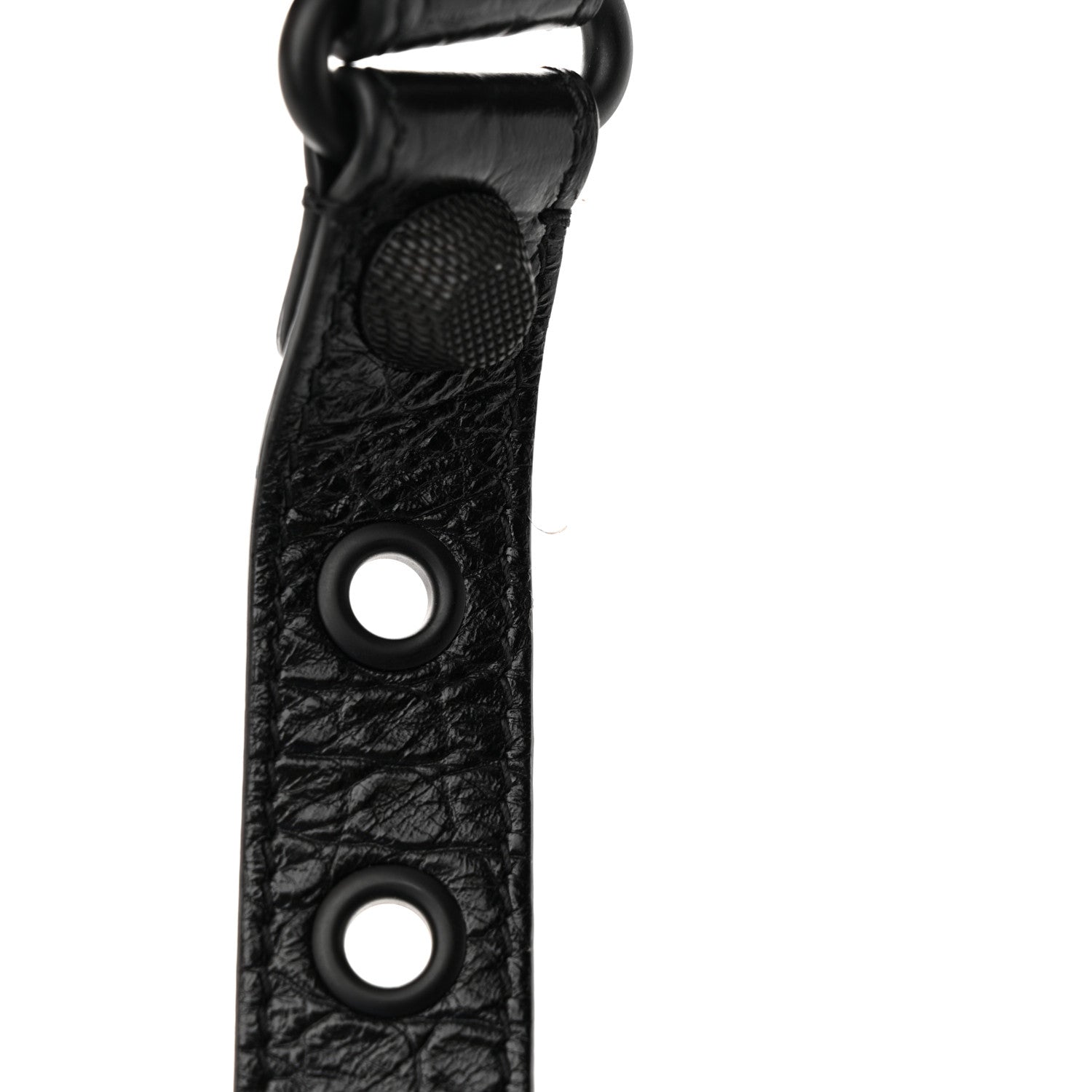 Balenciaga Extra Supple Calfskin Crocodile Embossed Monochrome Small Le Cagole Shoulder Bag Black 12 of 12