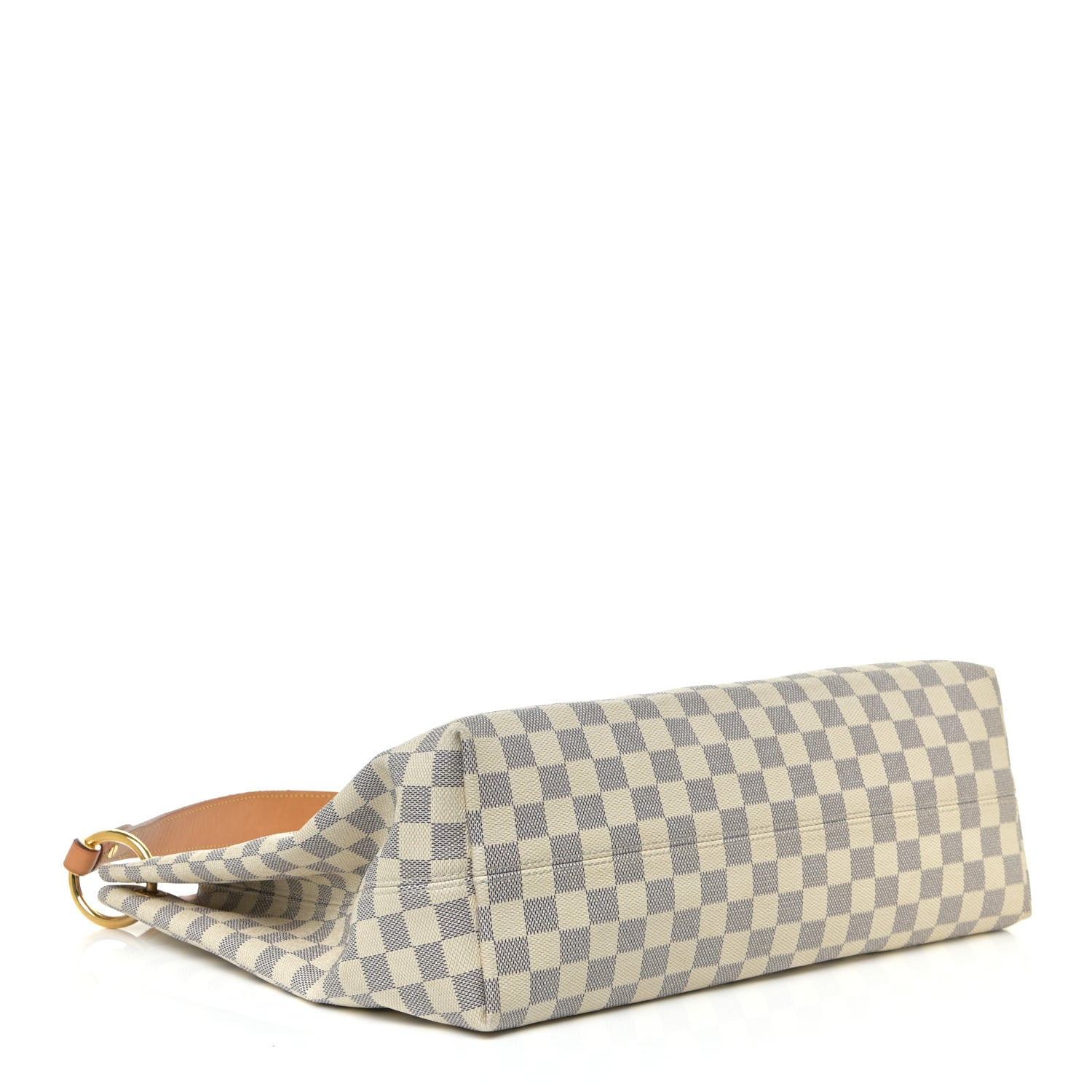 Louis Vuitton Damier Azur Graceful MM Rose Ballerine 4 of 14
