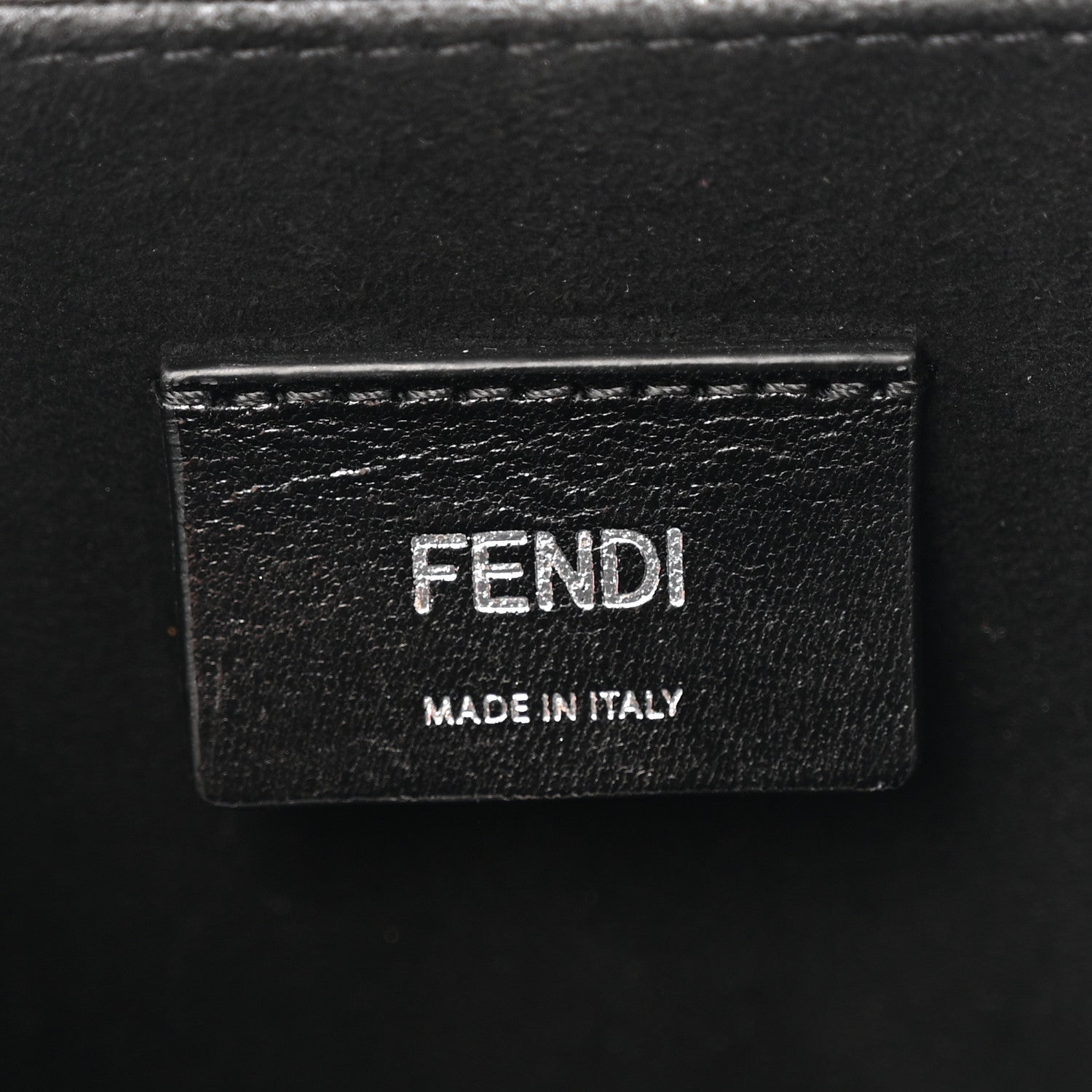 Fendi X NOEL FIELDING Calfskin Painted Vertical Box Black Multicolor 6 of 12