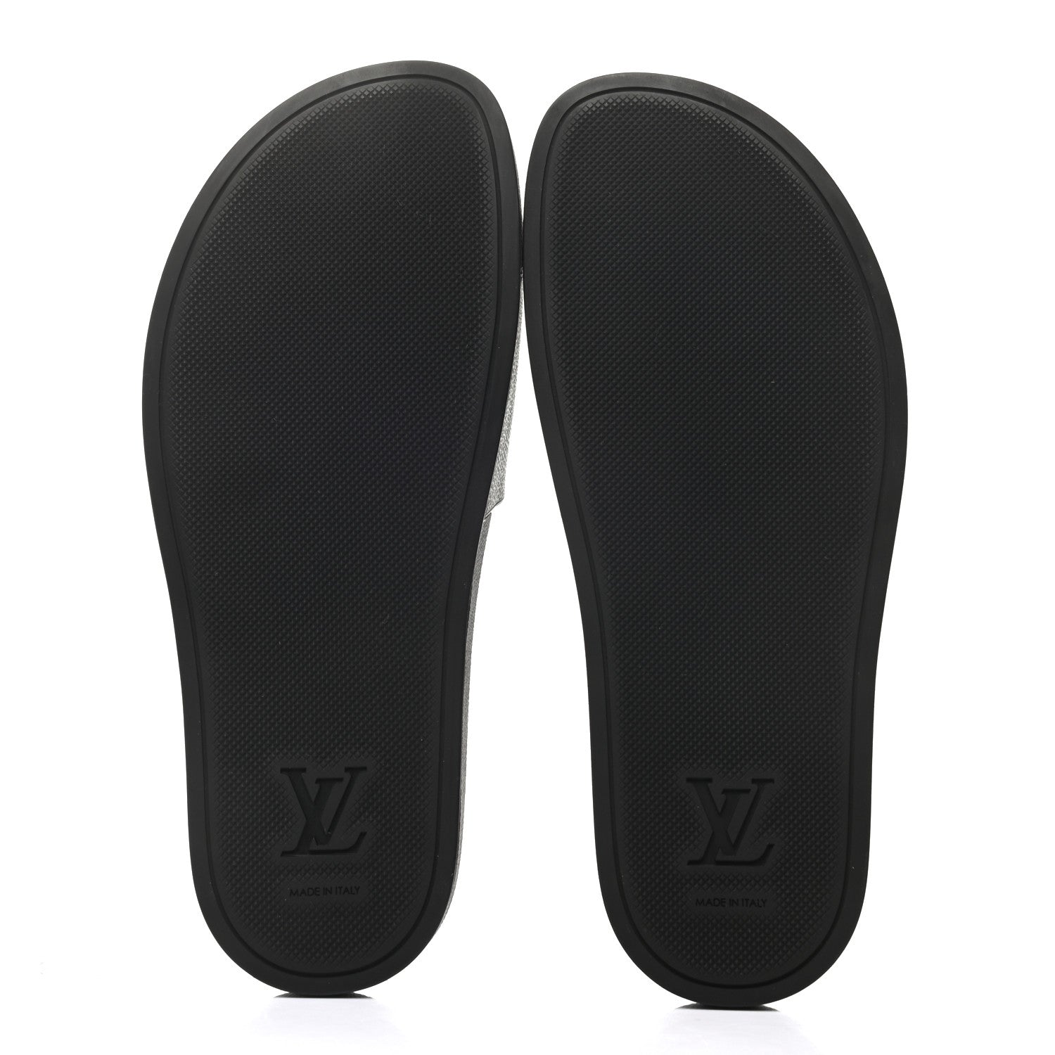 Louis Vuitton Rubber Monogram Mens Waterfront Mules 6 Macassar 5 of 8