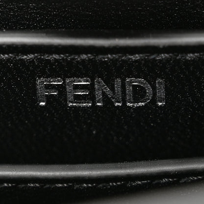 Fendi Lizard Petite Peekaboo I SEE U Satchel Black 7 of 10
