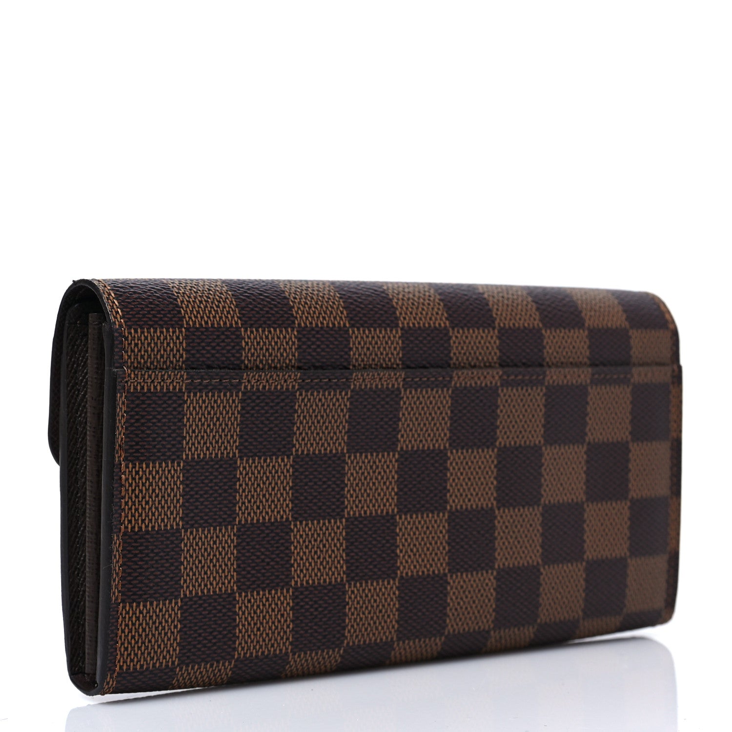 Louis Vuitton Damier Ebene Sarah Wallet NM 3 of 7
