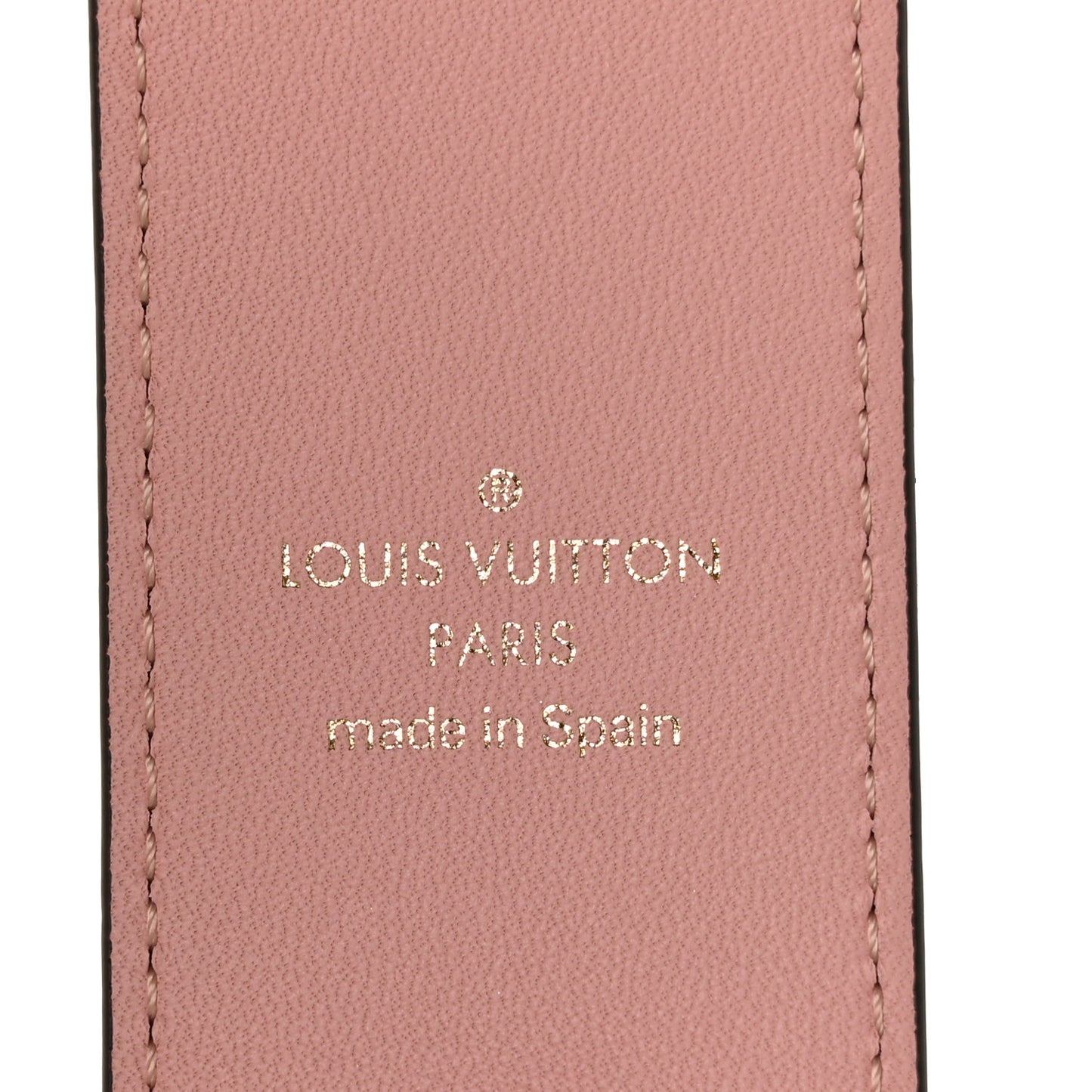 Monogram Bandouliere Shoulder Strap Rose Poudre