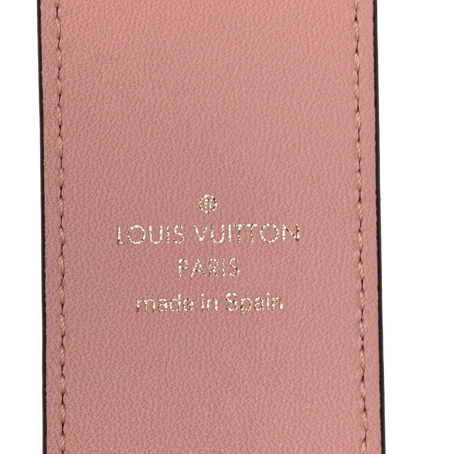 Louis Vuitton Monogram Bandouliere Shoulder Strap Rose Poudre 3 of 5
