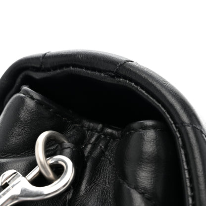 Saint Laurent Calfskin Y Quilted Monogram Toy Loulou Crossbody Bag Black 12 of 15