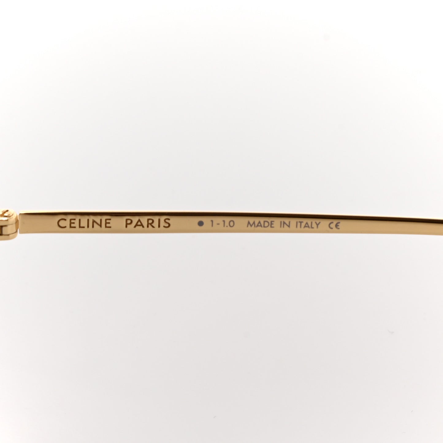 Square Sunglasses Shiny Endura Gold Gradient Smoke