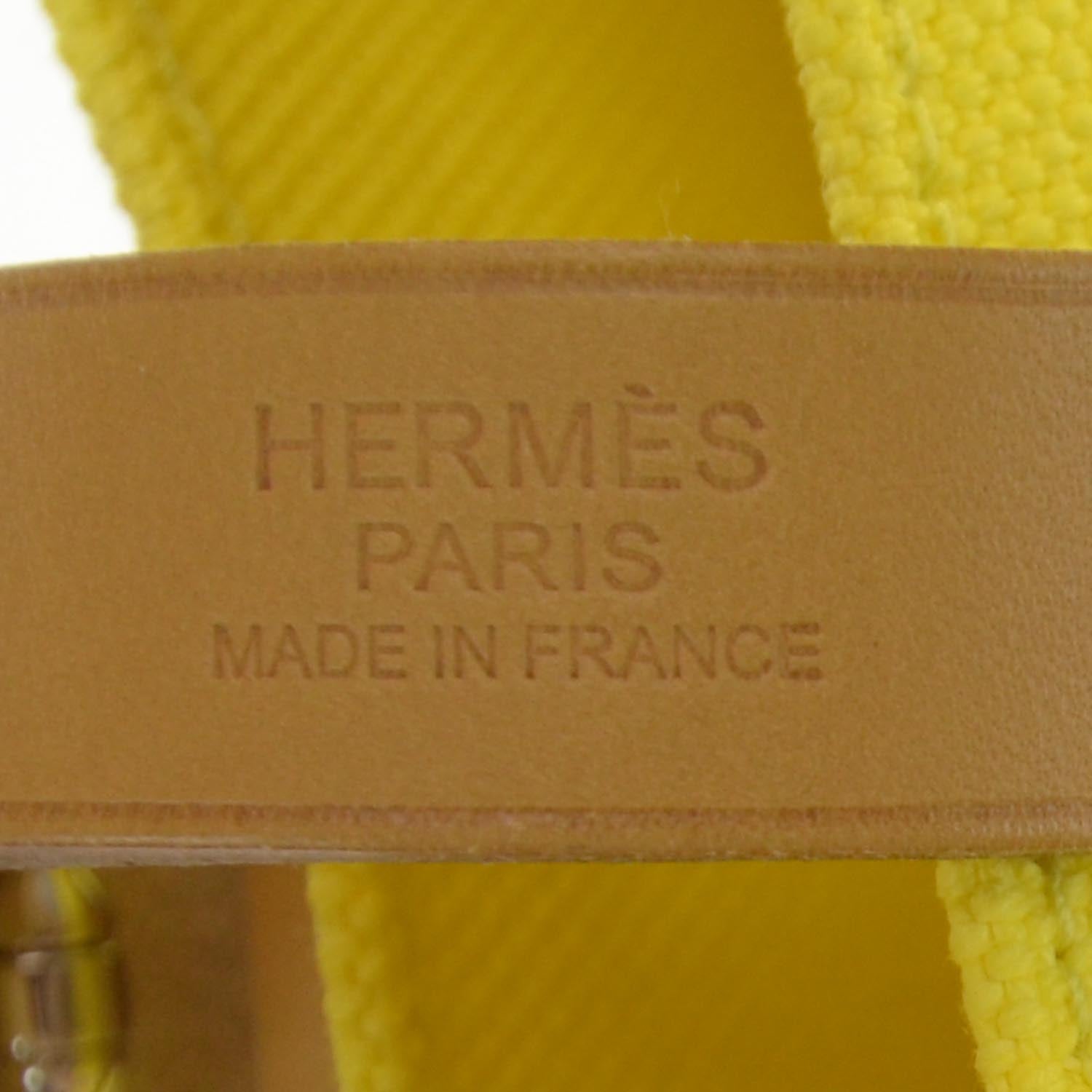 Hermes Toile Etriviere Elan Lime 4 of 6
