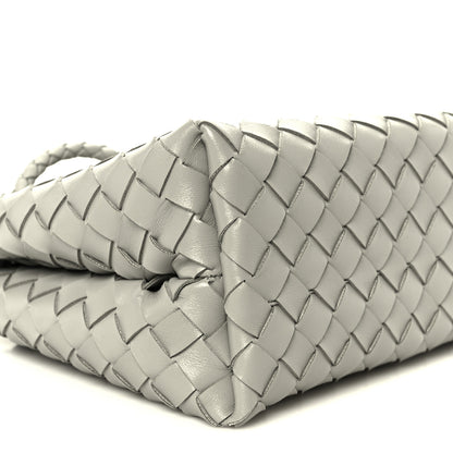 Bottega Veneta Nappa Intrecciato Small Andiamo Shoulder Bag Sterling 9 of 10