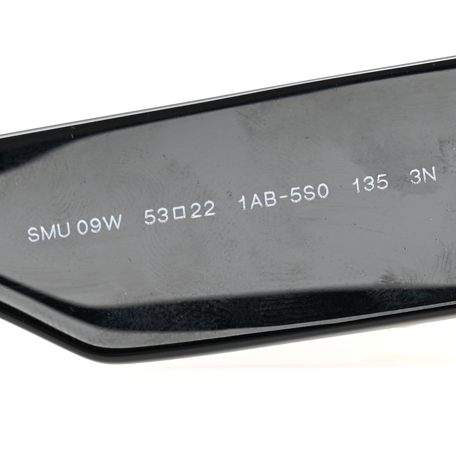 Miu Miu Acetate Rectangle Sunglasses SMU 09W Black 6 of 7