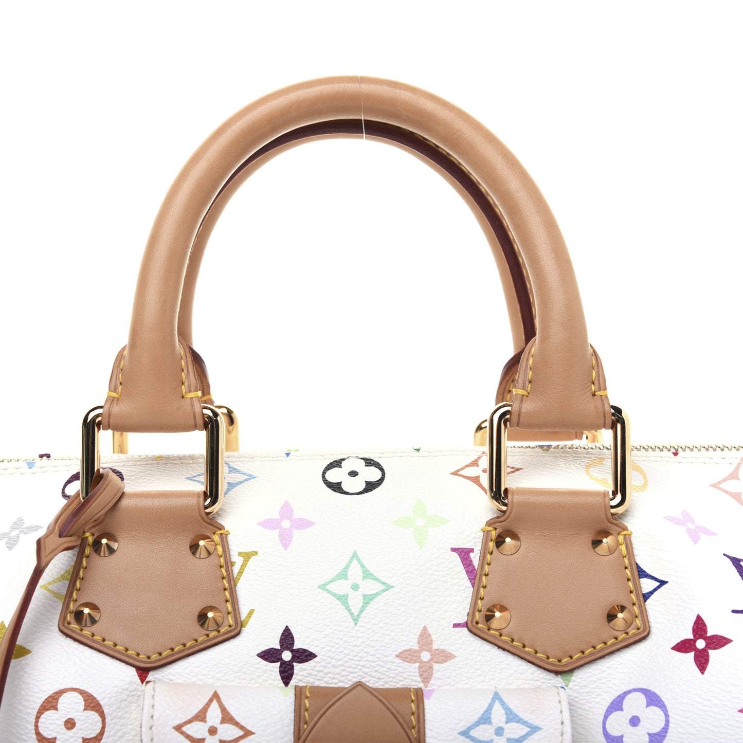 Monogram Multicolor Speedy 30 White