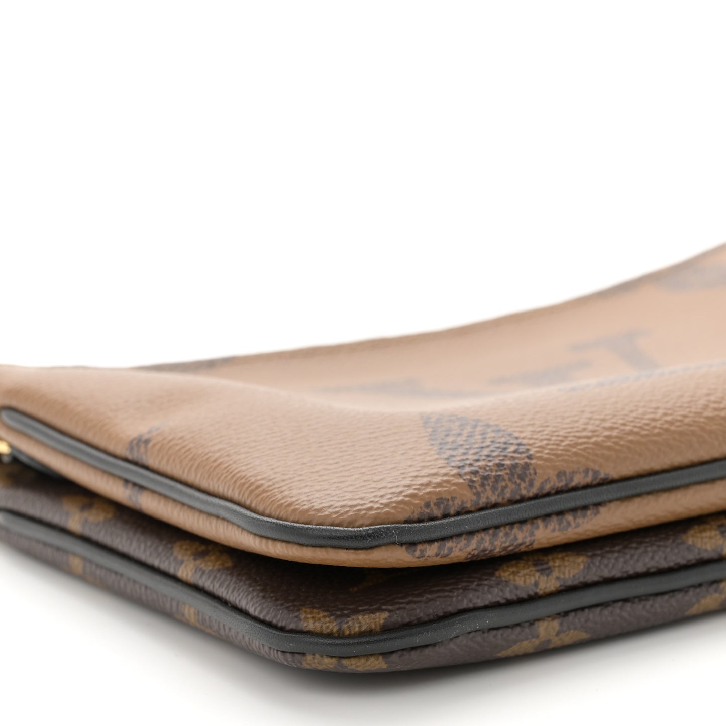 Reverse Monogram Giant Double Zip Pochette