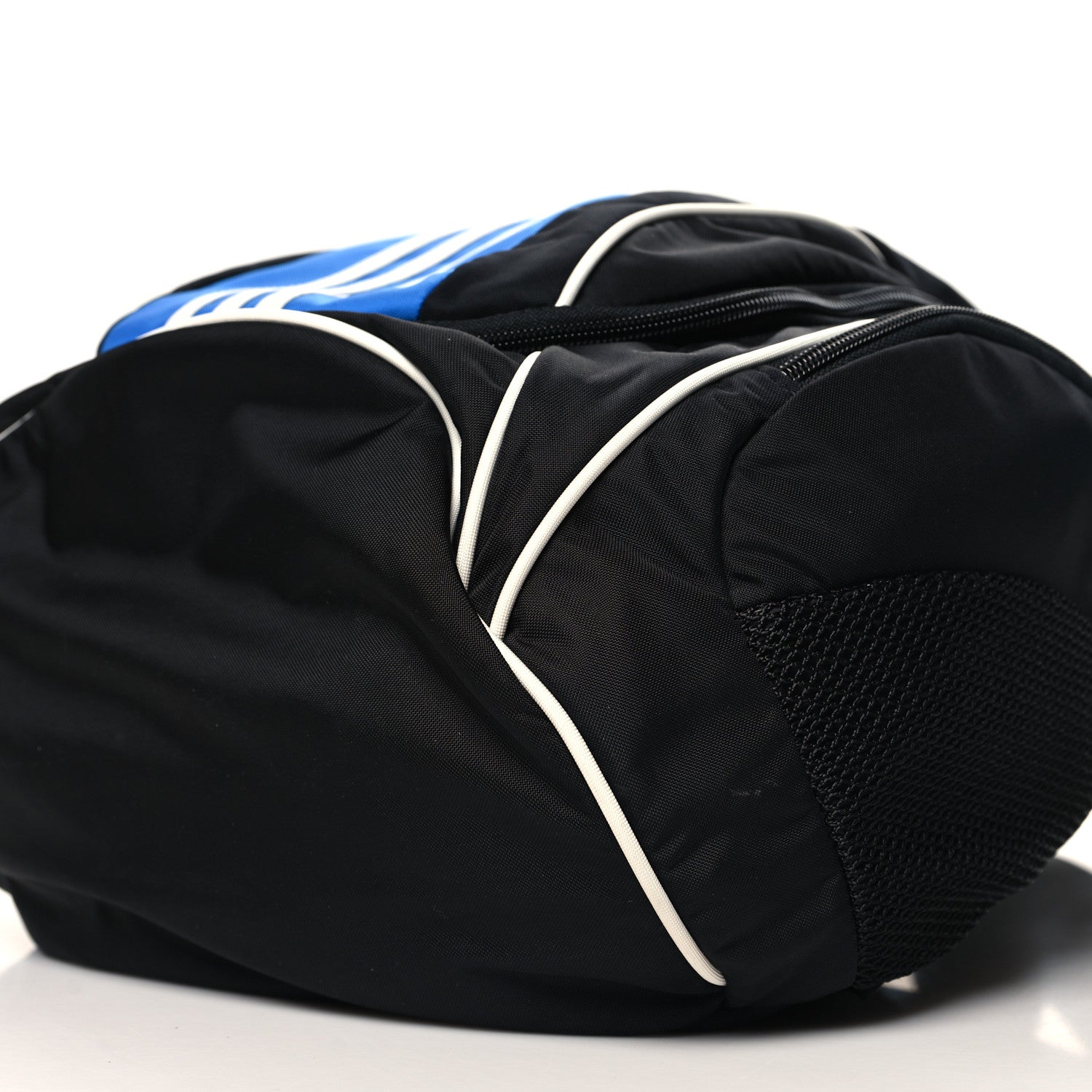 Balenciaga X ADIDAS Recycled Nylon Backpack Black Blue