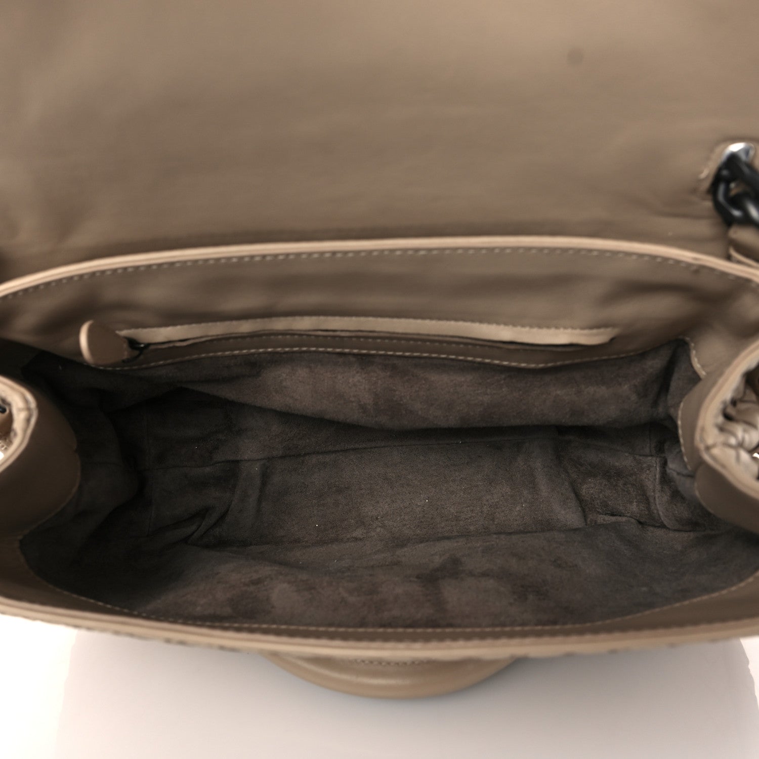 Bottega Veneta Nappa Intrecciato Rialto Shoulder Bag Nude 5 of 11