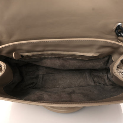 Bottega Veneta Nappa Intrecciato Rialto Shoulder Bag Nude 5 of 11