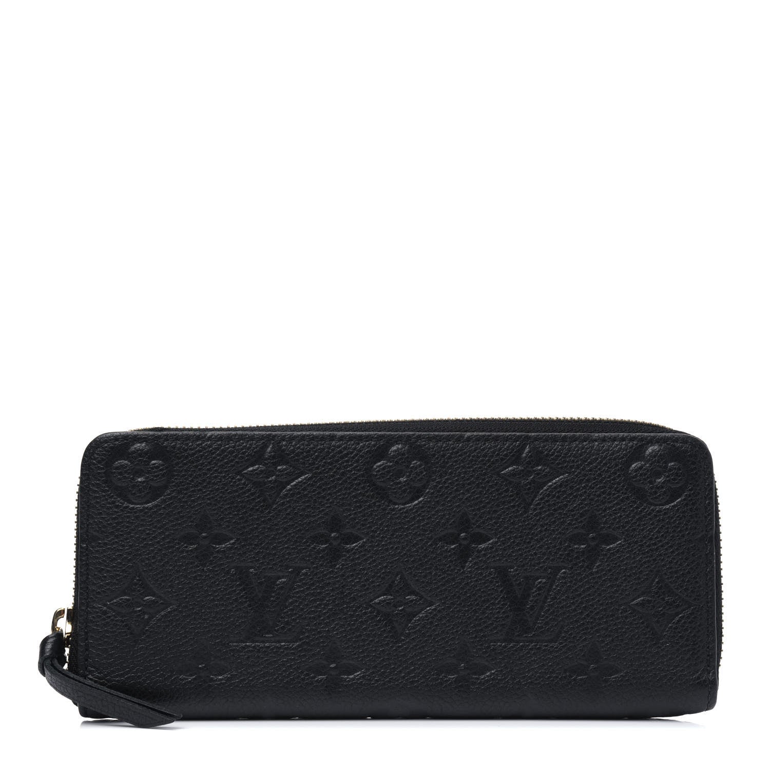 Louis Vuitton Empreinte Clemence Wallet Black 2 of 6