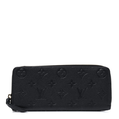Louis Vuitton Empreinte Clemence Wallet Black 2 of 6
