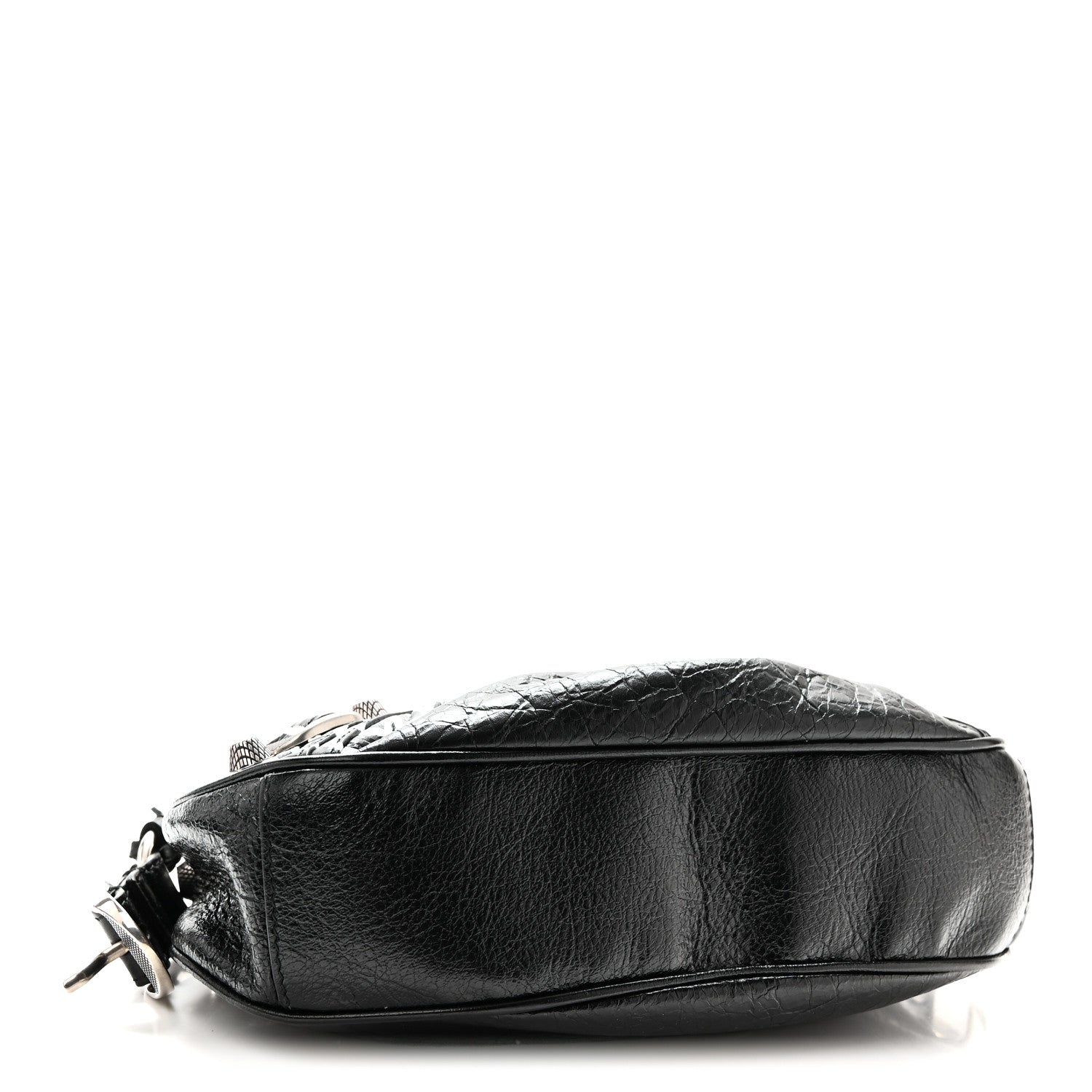 Balenciaga Agneau Arena Lunar New Year Graffiti Logo Le Cagole Shoulder Bag XS Black 5 of 11