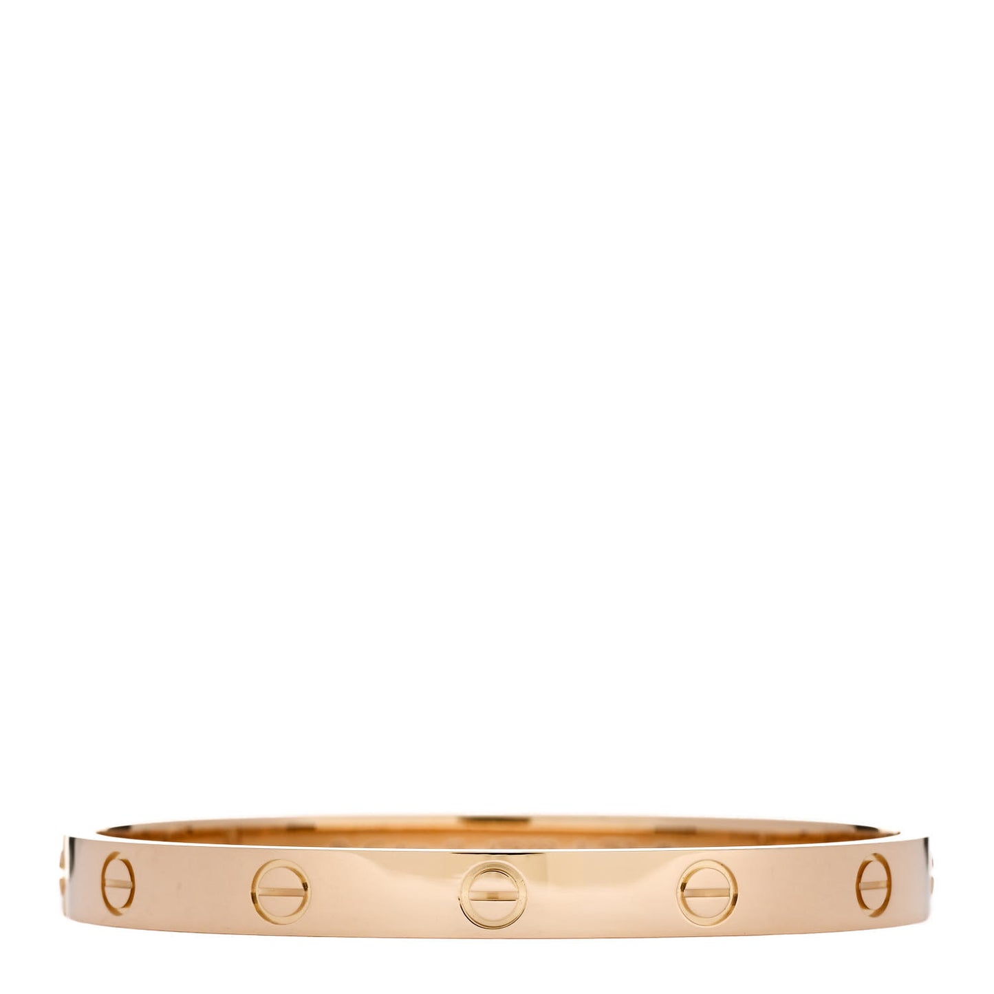 18K Yellow Gold LOVE Bracelet 17