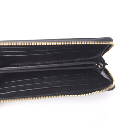 Gucci Guccissima Donna Long Wallet Black 4 of 5