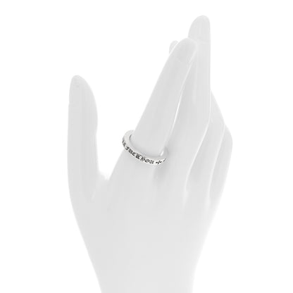 Chrome Hearts Sterling Silver CH LA Fck You Spacer Ring 57 8 2 of 5