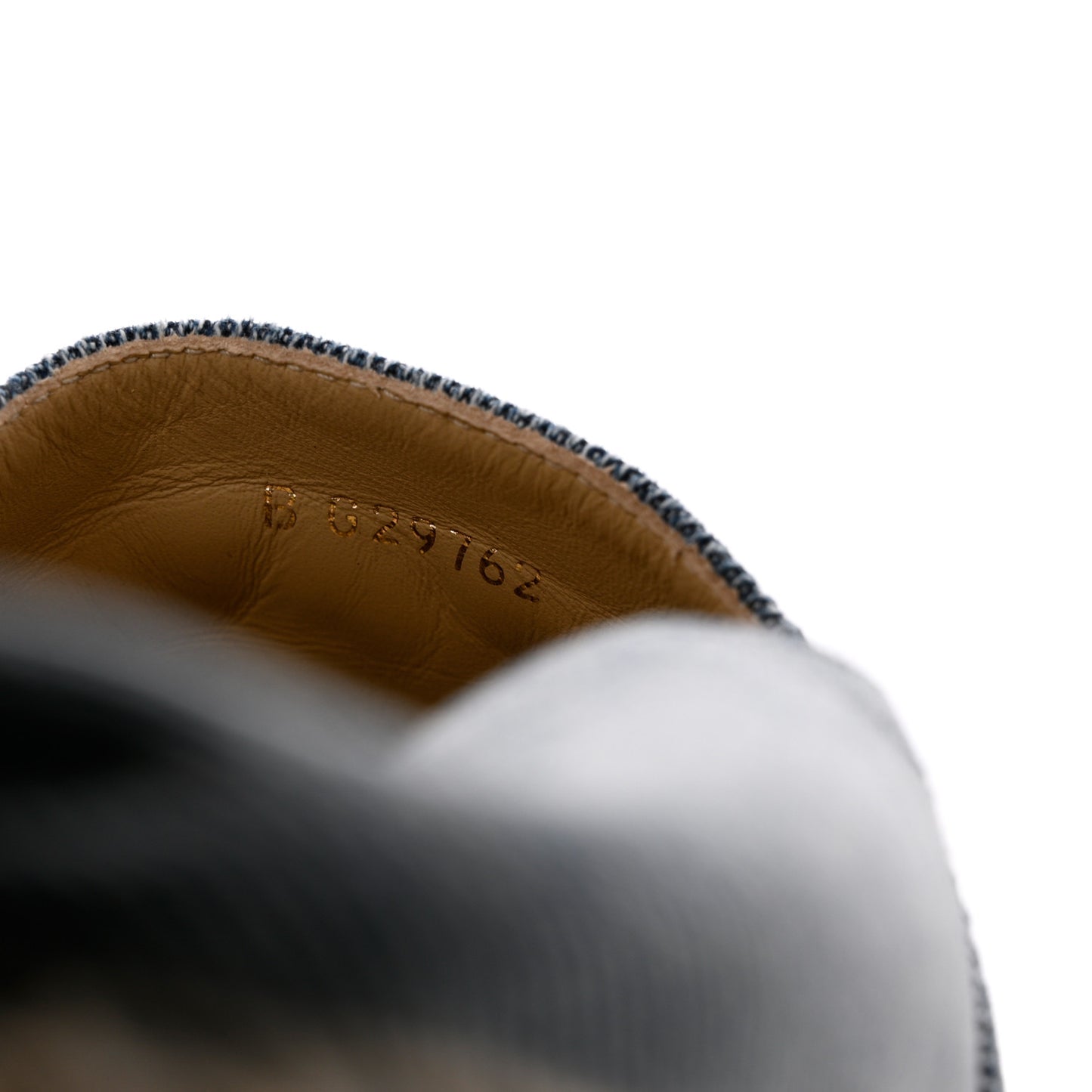 Denim CC Espadrilles 38 Blue Black