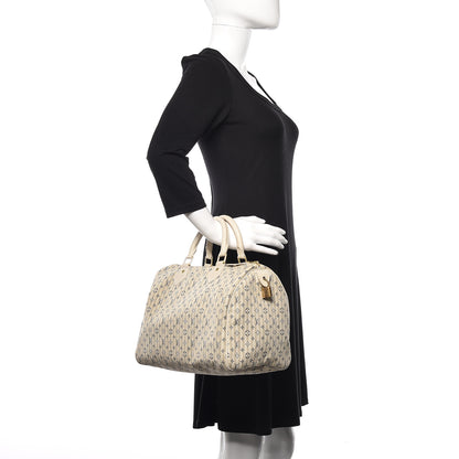 Louis Vuitton Mini Lin Croisette Speedy 30 Blue 2 of 14