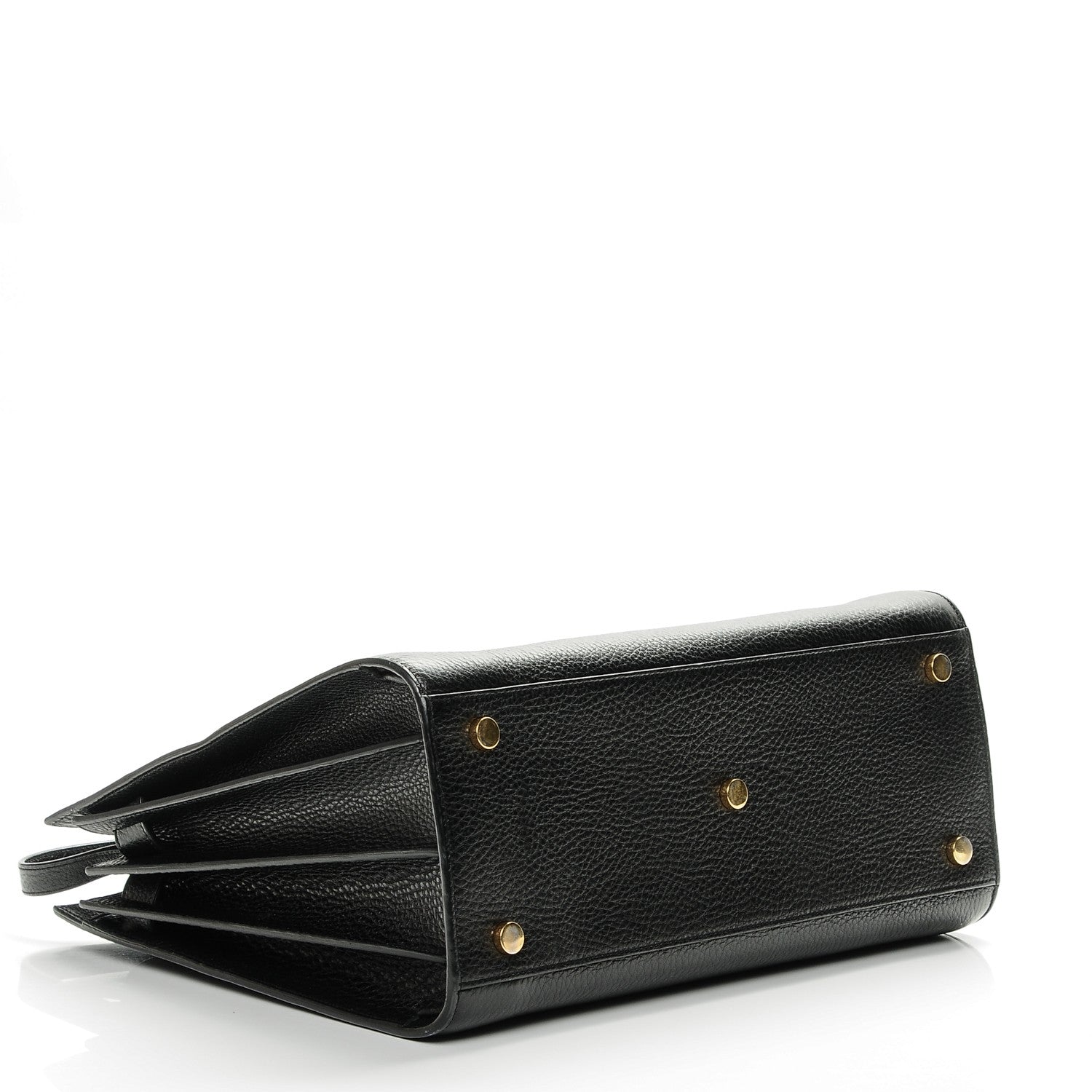 Saint Laurent Grained Calfskin Small Sac De Jour Black 4 of 6