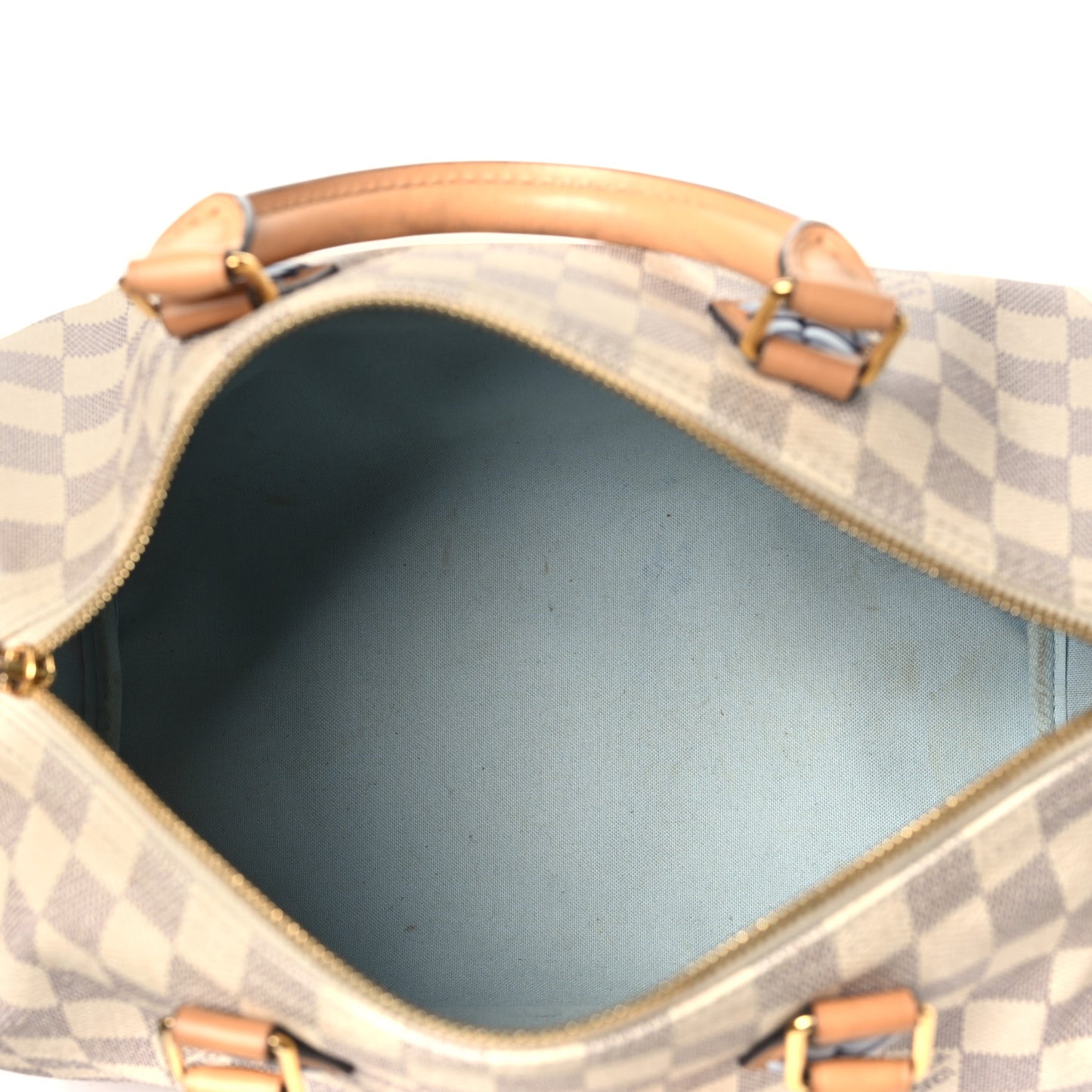 Damier Azur Braided Speedy Bandouliere 30 Blue