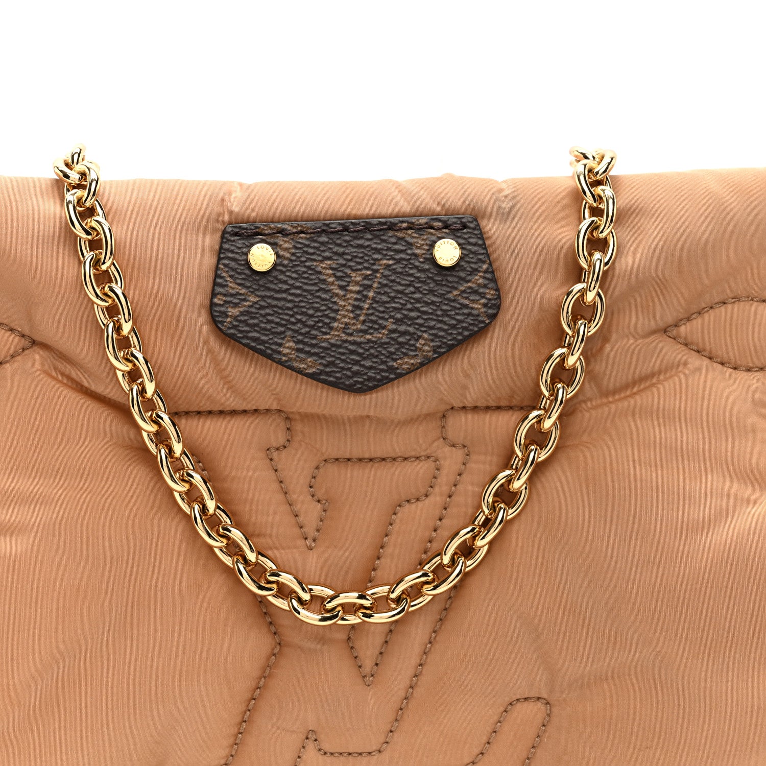 Louis Vuitton Econyl Monogram Pillow Maxi Multi Pochette Accessories Mini Pochette Beige 7 of 9