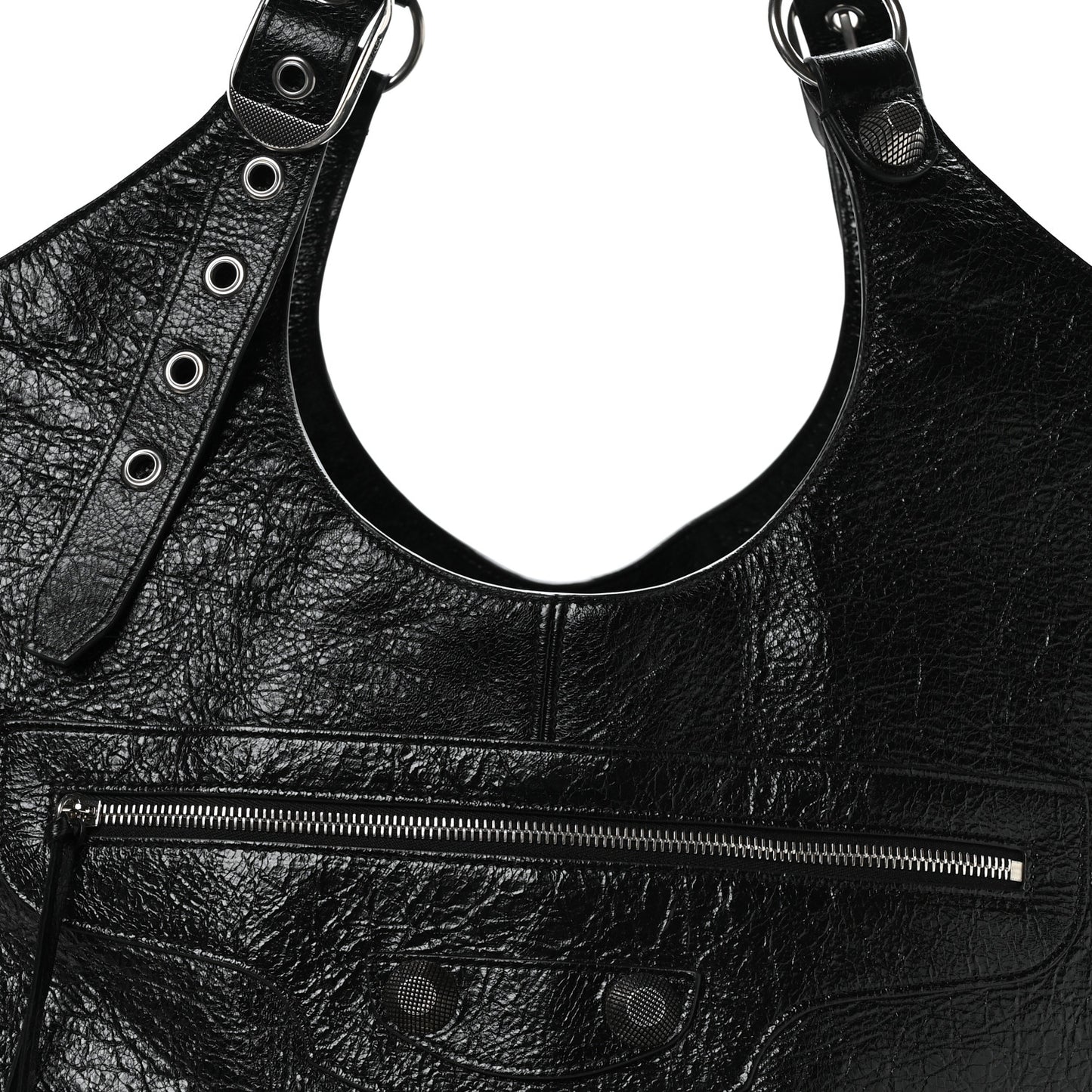 Agneau Arena Large Le Cagole Carry All Bag Black