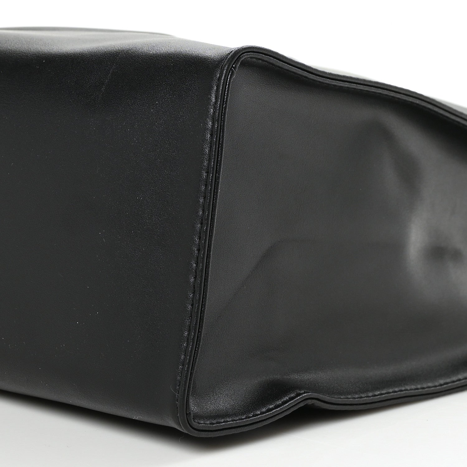 Telfar Vegan Leather Medium Shopping Bag Black 9 of 9