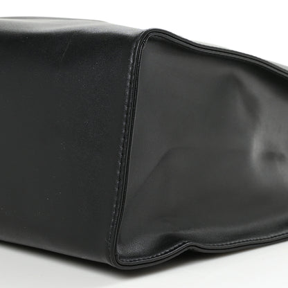 Telfar Vegan Leather Medium Shopping Bag Black 9 of 9