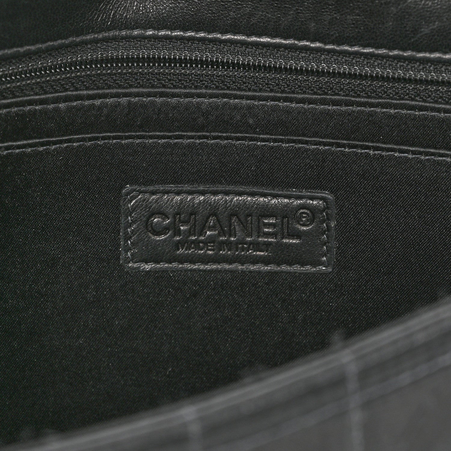 Chanel Nylon Medium Travel Flap Black 5 of 9