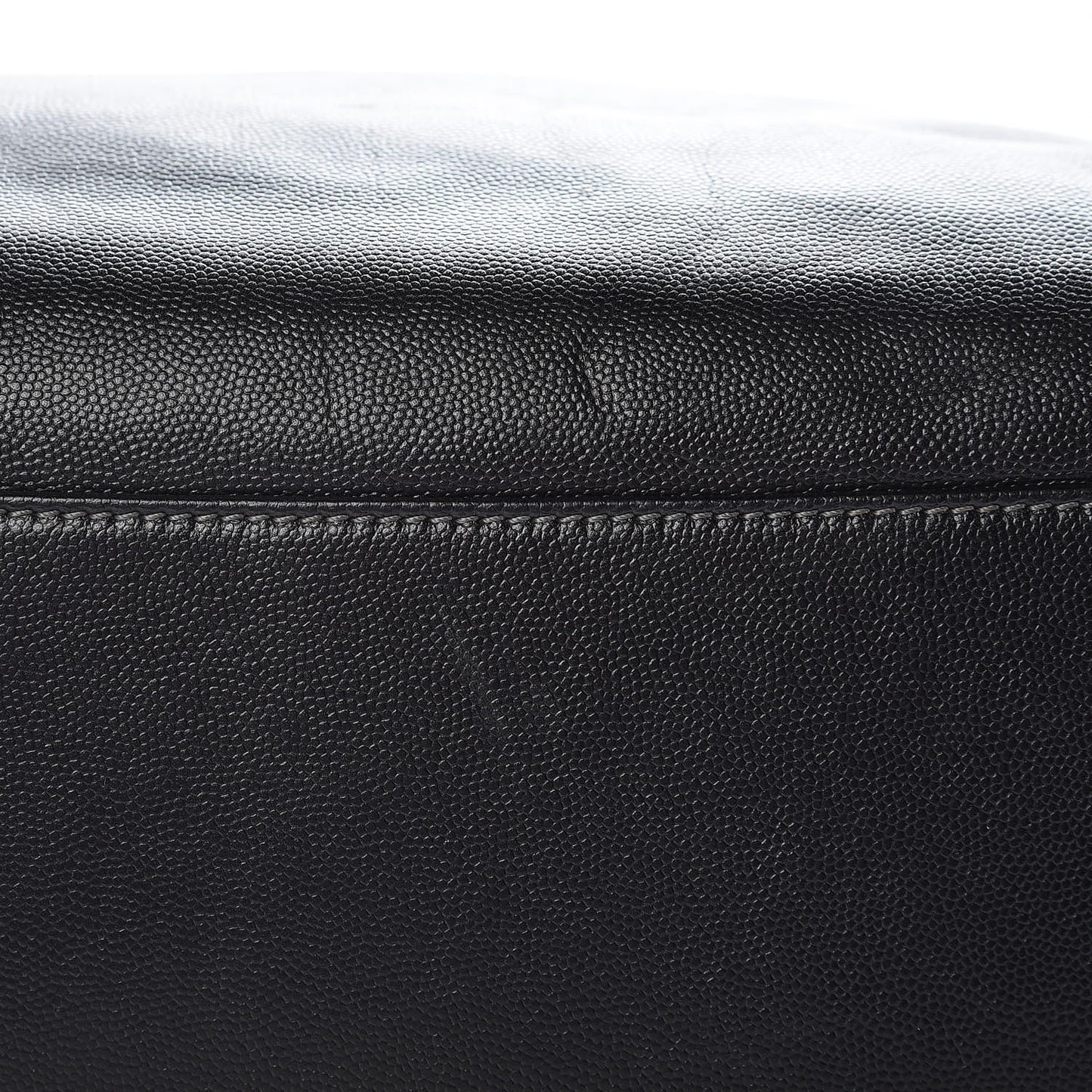 Caviar Large Cerf Executive Shopper Tote Black