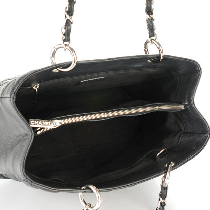 Chanel Caviar Quilted Grand Shopping Tote GST Black 5 of 7