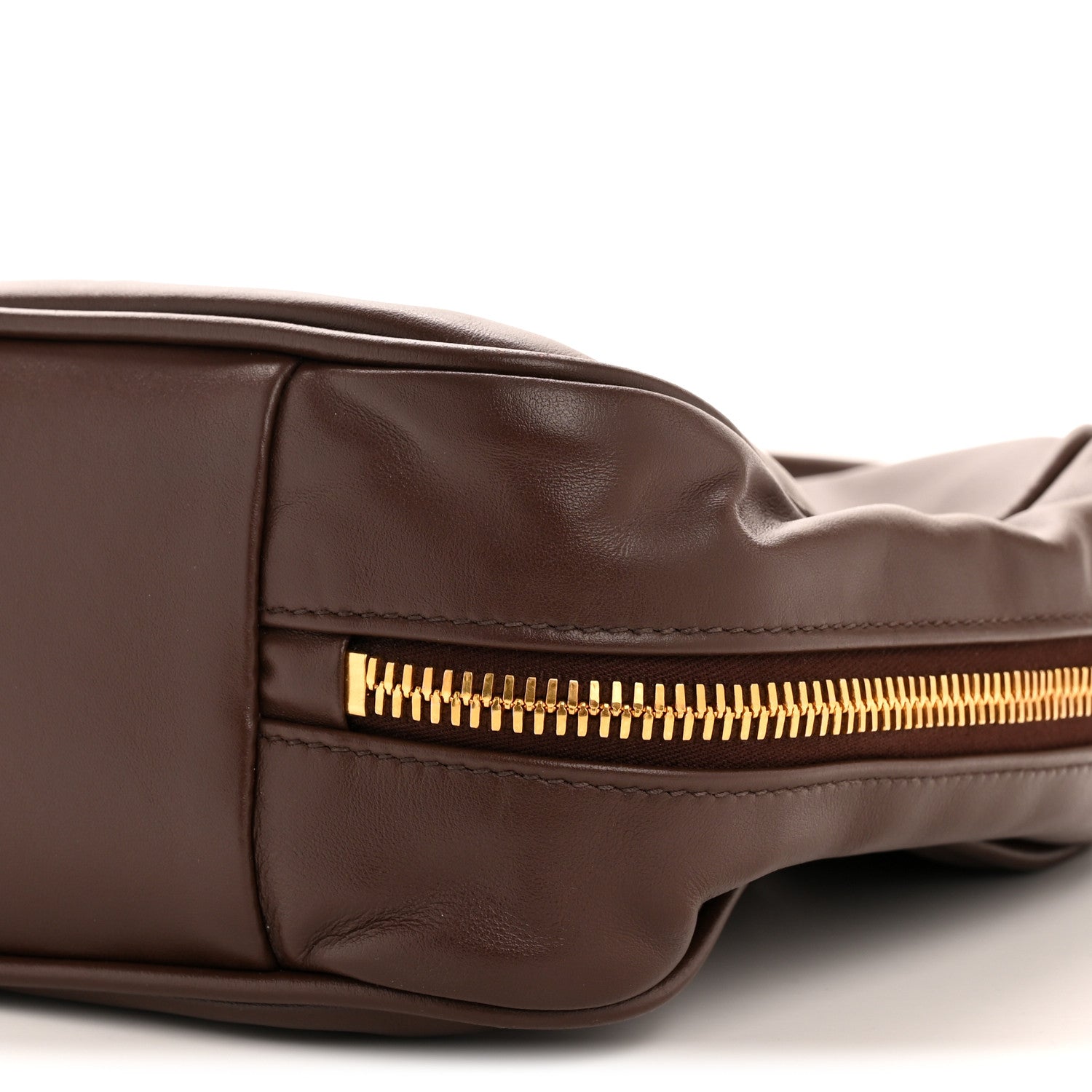 Miu Miu Soft Calf Softy Large Beau Top Handle Bag Briarwood 9 of 12