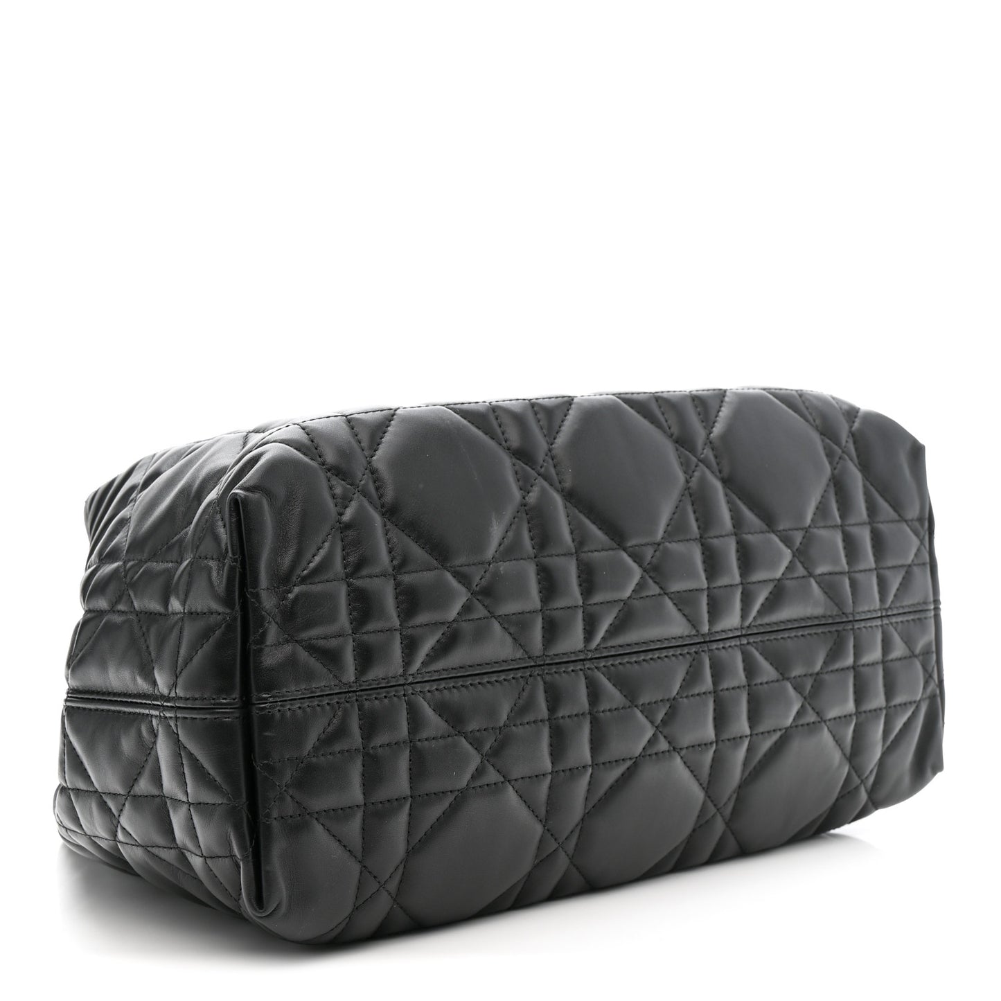 Calfskin Macrocannage Medium Toujours Black