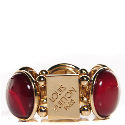 Louis Vuitton Lacquer Cuff Rouge Fauviste 3 of 4