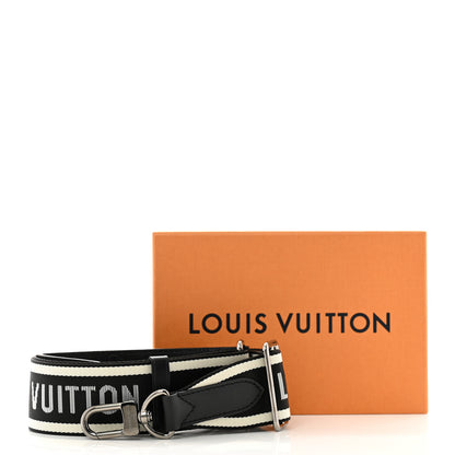 Louis Vuitton Nylon Jacquard Sporty Bandouliere Shoulder Strap Black 6 of 6
