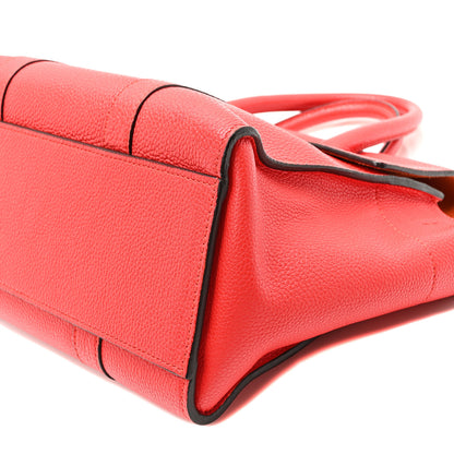 Mulberry Classic Grain Small Bayswater Satchel Scarlet Red 9 of 9