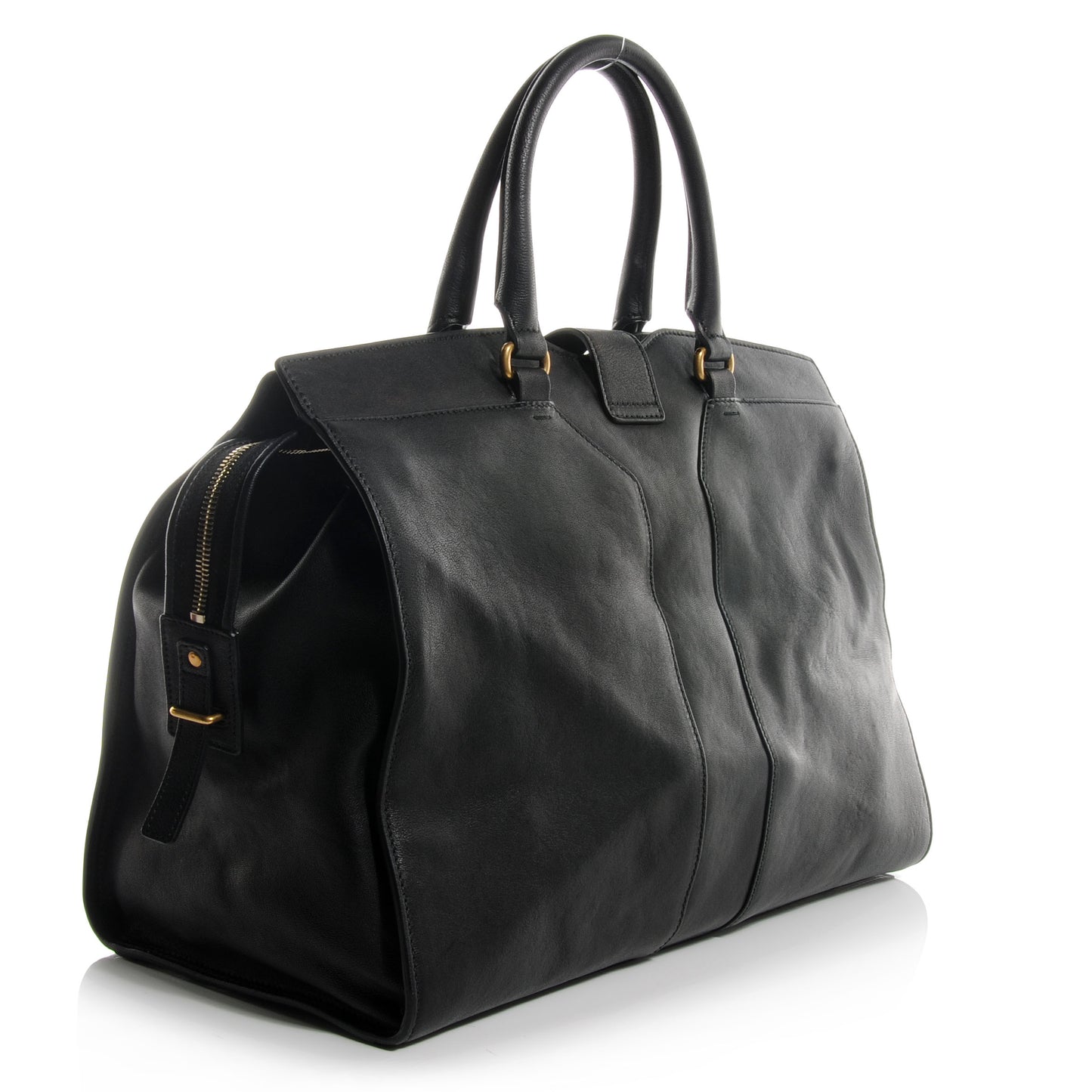 Leather Large Cabas Chyc Black