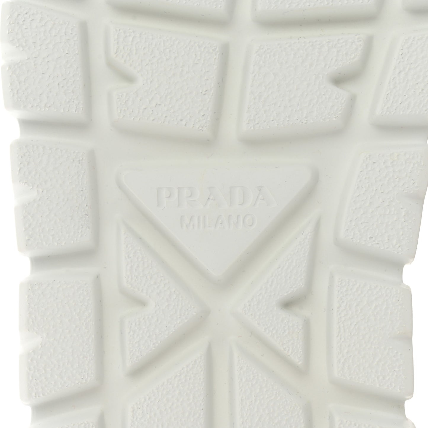 Suede Shearling Triangle Logo Downtown Sneakers 40 Ecru