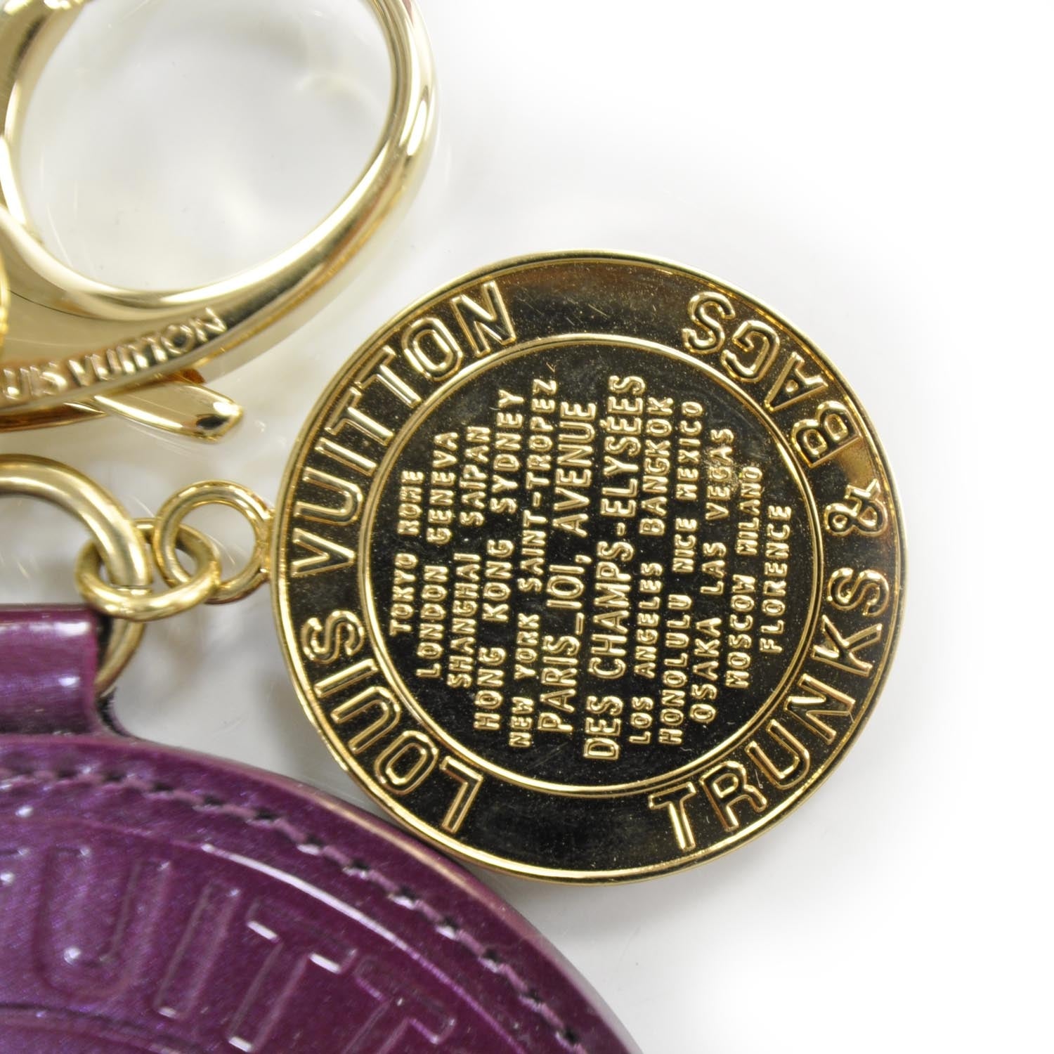 Louis Vuitton Vernis Trunks and Bags Bag Charm Violet 4 of 4