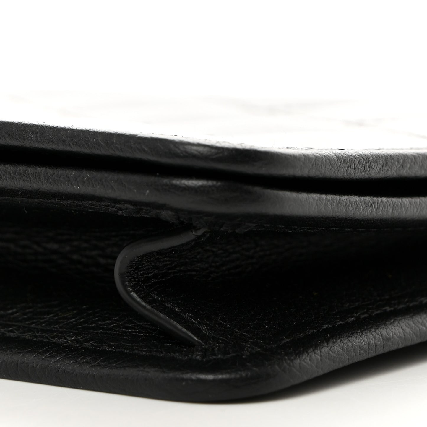 Goyardine Alexandre III Bag Jet Black