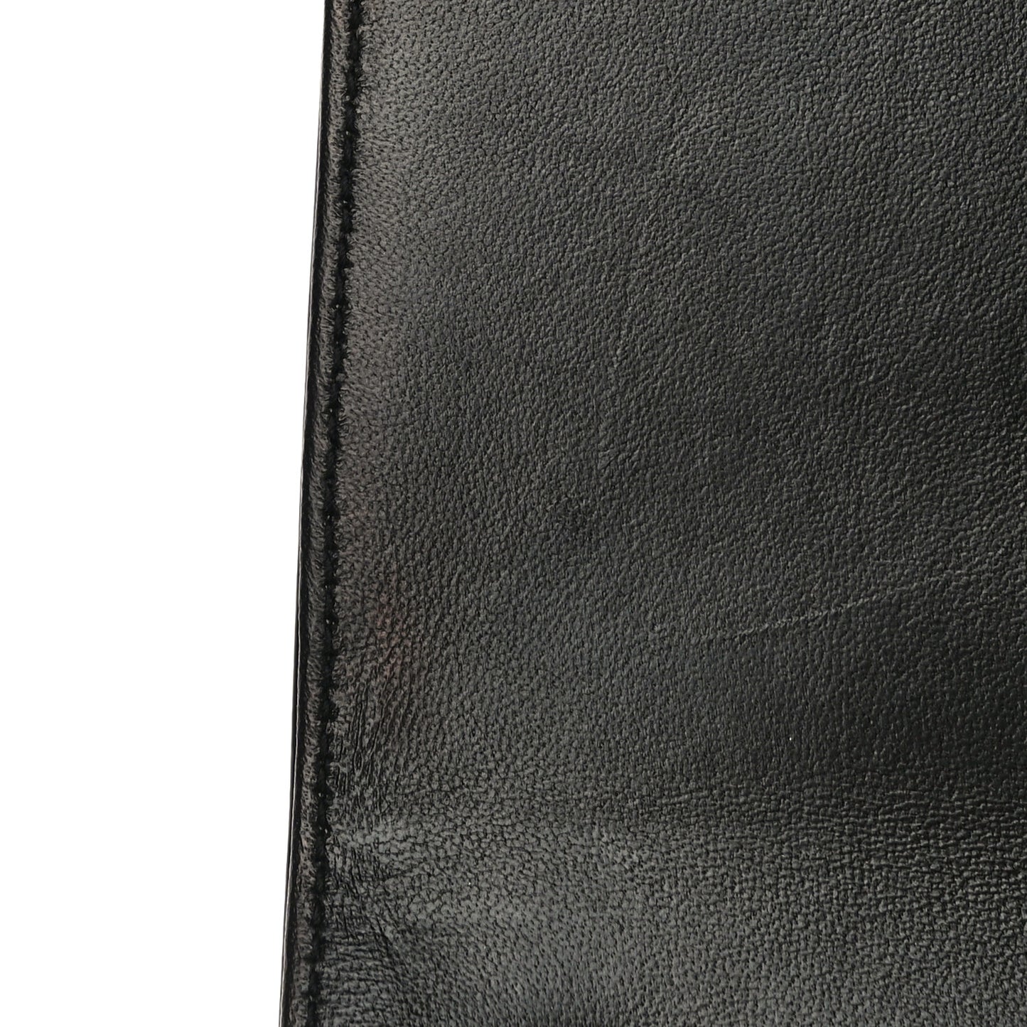 Patent Matelasse Monogram Large Vicky Chain Bag Black